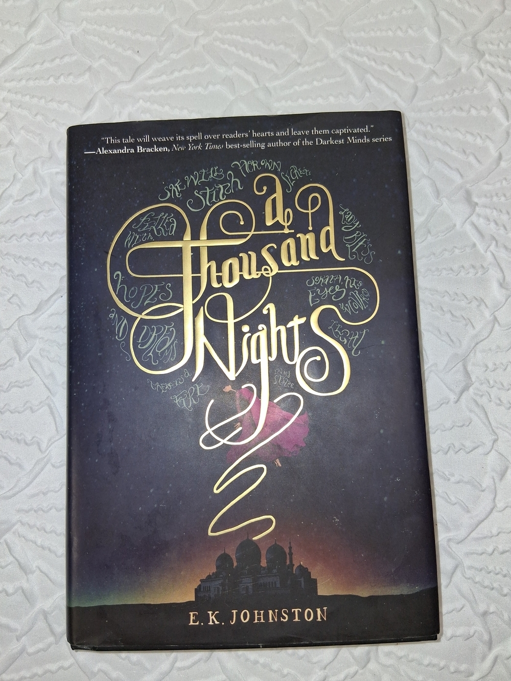 A Thousand Nights Hardcover Book - Navy Blue Dust Jacket